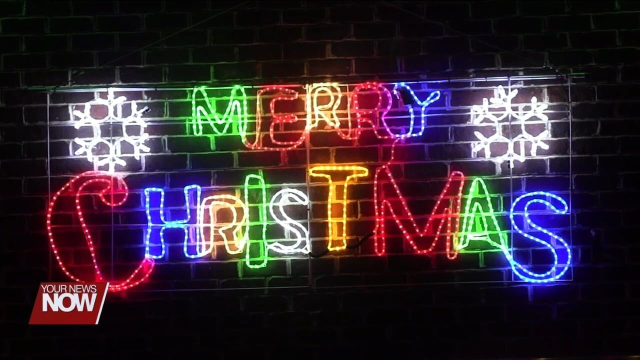 Christmas displays light up for annual Shawnee Luminary